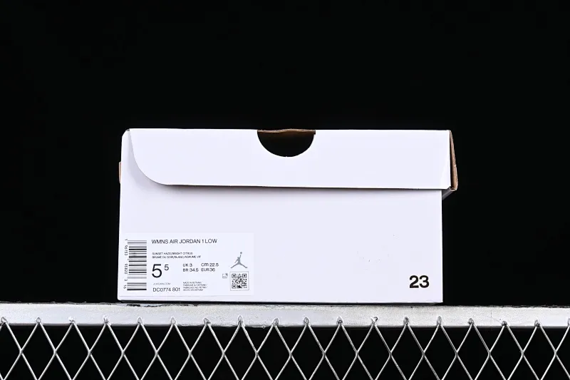 All categories Air Jordan Jordan series basketball shoes Air Jordan 1 Low G version pure original Air Jordan 1 Low AJ1 Joe 1 white orange low-top cultural leisure sports sneakers DC0774-801